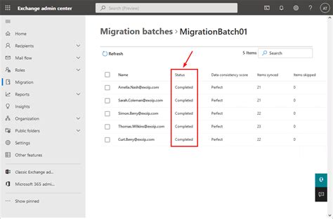 Go to <b>Migration</b> Manager. . Exchange online approve migration batch